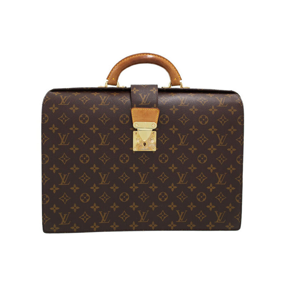 Louis Vuitton Monogram Serviette Fermoir Business Bag